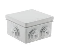 Zenitech Boîte dérivation étanche 80x80x46mm - Gris - IP55