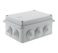 Boîte dérivation IP54 à visser 1/4 de tour 150 x 110 x 70mm - Gris - Zenitech