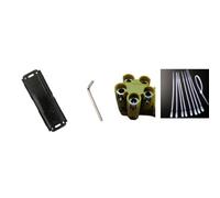 Zenitech Boitier de raccordement étanche avec Gel pour câbles 4x1,5/ 6mm