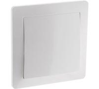 Zenitech - Bouton poussoir à voyant 10A - Blanc - Orys