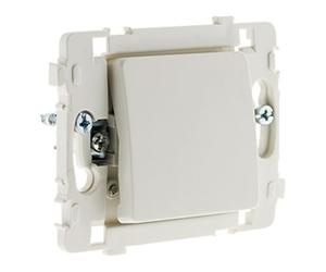 Zenitech Bouton Poussoir bornes automatiques Nu - Blanc - Clarys