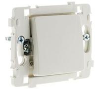Zenitech Bouton Poussoir bornes automatiques Nu - Blanc - Clarys