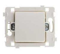 Zenitech - Bouton poussoir Clarys - bornes automatiques blanc G