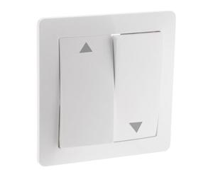Zenitech Bouton Poussoir volet Roulant - Blanc - Orys