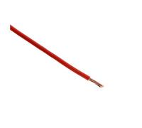 Zenitech - Câble d'Alimentation Électrique H07V-R 6mm² - Conducteur Monobrin Isolant PVC - pour Appareils Domestiques et Électroménager - Tension 700V - Rouge - 10m