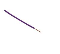 Zenitech - Câble d'Alimentation Électrique H07V-U 1,5 mm² - Violet - 10 m - Conducteur Monobrin Isolant PVC - Pour Installation Intérieure - Tension Max 700V - Usage Résidentiel et Petit Tertiaire