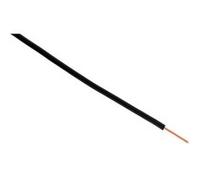 Zenitech - Câble d'alimentation électrique H07V-U 2,5mm² noir - 25m Noir G