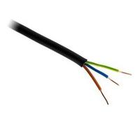 Zenitech - Câble électrique U-1000 R2V 3G6mm² noir - 100m Noir G