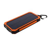Zenitech Chargeur Powerbank de Secours Solaire 10 000 mAh