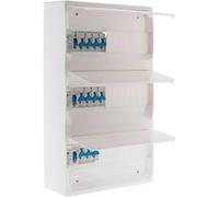 Zenitech Coffret électrique équipé 39 modules – 11 disjoncteurs