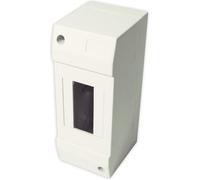 ZENITECH Coffret électrique nu à équiper 1 rangée 2 modules blanc