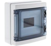 Zenitech - Coffret étanche IP65 12 modules livré avec accessoires