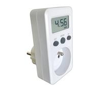 Otio – Contrôleur de consommation électrique – 3 indicateurs – Blanc