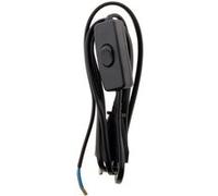 Cordon ZENITECH 1,5m avec interrupteur noir