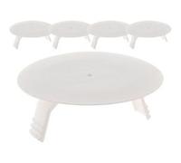 Lot de 5 couvercles de Protection boîte Ø60mm + 2 vis - Blanc - Zenitech