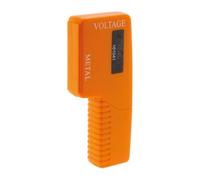 Zenitech - Détecteur Courant Métal - Modèle Orange - Signal Sonore/Lumineux, Sécurité Percement Murs, Fonctionne Pile 9V (Non Incluse) - pour Bricolage/Construction - Longueur 15cm - Orange