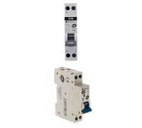 Zenitech - Disjoncteur PH/N 10A NF + Disjoncteur PH/N - 20A pour cumulus et chauffe-eau