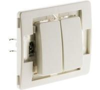 Zenitech Double va-et-vient Venus – bornes auto composable – Blanc