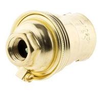 Zenitech - Douille B22 Acier laitonné simple bague borne de terre G
