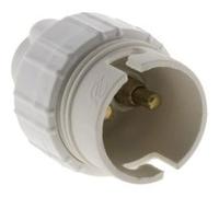 Zenitech Douille B22 Nylon simple bague – Blanc