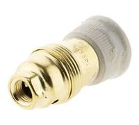 Zenitech Douille E14 laiton bague porcelaine borne de terre