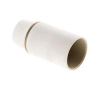 Zenitech - Douille E14 Thermoplastique Lisse - Culot E14 pour Lampes - Tension Max 250V - Intensité Max 2A - Adaptée Intérieur - Blanc
