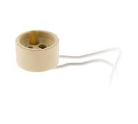 Zenitech - Douille GU10/GZ10 pour Spot Halogène ou LED - Tension Max 250V - Intensité Max 2A - Puissance 100W Max - Fils HO5S-K 1x 0,75mm² Inclus - Blanc