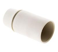 Zenitech - Douille lisse sans bague E14 - Blanc blanc G