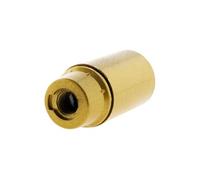 Zenitech - Douille lisse sans bague E14 - Doré