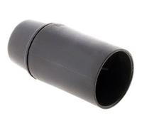 Douille E14 thermoplastique lisse ZENITECH Noir