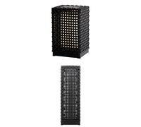 Zenitech Elexity - Lampadaire extérieur solaire hauteur 24,5cm 20lm + Lampadaire extérieur solaire hauteur 47cm 30lm