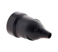 Zenitech - Fiche Femelle 16A 2P+T - Compatible Prises Type E - Conception Robuste pour Usage Intensif - Certifié NF - Noir - 1,5m