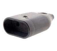 Zenitech Fiche femelle 2P 6A – Noir