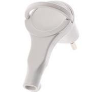 Zenitech - Fiche mâle 2P 6A extraplate Blanc Neutre G