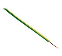 Zenitech - Fil électrique H07V-U 2,5mm² jaune/vert - 5m Vert G