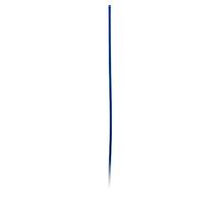 Zenitech Gaine Thermo rétractable Ø3,2 mm 1 m Bleu | gaine thermo rétractable Ø3,2 mm, 1 m, Bleu ; diamètre et géométrie adaptés au conduit ou à la moulure indiquée