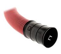 Zenitech - Gaine TPC Ø90mm 25m - Rouge Rouge