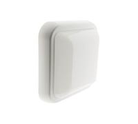 Zenitech - Hublot carré LED 15W 1050lm IP44 Blanc