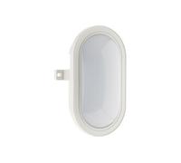 Zenitech - Hublot ovale LED 5,5W 450lm 4000K IP44 - Blanc