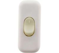Zenitech - Interrupteur Bipolaire Luminescent 2A - Installation Facile pour Intérieur - Matériau Durable - Compatibilité Standard - Disponible en Plusieurs Coloris - Blanc
