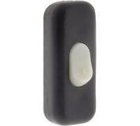 Zenitech - Interrupteur 2A bipolaire luminescent - Noir noir G