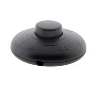 Zenitech - Interrupteur à Pied pour Luminaire - Installation Facile et Compatible avec tous Types de Luminaires - Design Discret pour Salons et Chambres - Noir