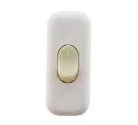 Zenitech - Interrupteur Bipolaire Luminescent 2A - Blanc - Installation Facile - Compatibilité Standard - Matériau Durable - Visibilité Nocturne - Pour Installations Domestiques/Tertiaires