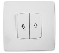 ZENITECH Interrupteur Commande volet roulant vis + griffes Diwone