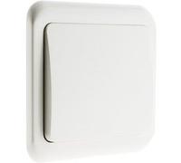 Zenitech Interrupteur Simple encastré Antaria - Blanc