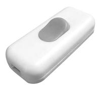 Zenitech - Interrupteur Unipolaire 2A - Matériau Durable - Compatibilité Électrique Standard, Intérieurs Modernes - Design Élégant et Discret - Usage Domestique - Noir