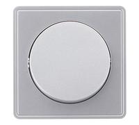 Zenitech Interrupteur va-et-Vient Vulco 10 A en saillie, Silver | Commande simple va-et-vient 10 A gamme Vulco pour montage en saillie, finition Silver