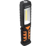 Zenitech Lampe de travail rechargeable LED COB 200lm - USB + crochet