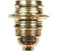 Zenitech Lébénoïd Douille Acier Lait avec Bague, E27, M10 EBE347136 Multicouleur