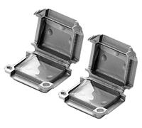 Zenitech - Lot 2 de Boîtiers de connexion IPX8 HAPPY MEDIUM - Blanc